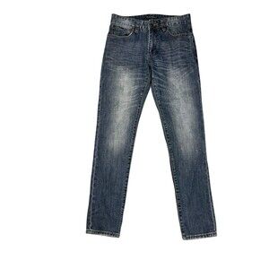 Dolce & Gabbana Womens Straight Leg Jeans Sz 31 Tall Medium Wash